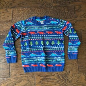 Gymboree Dinosaur Christmas Sweater